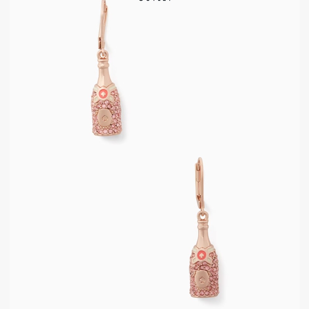 Kate Spade Make Magic Champagne Drop Earrings